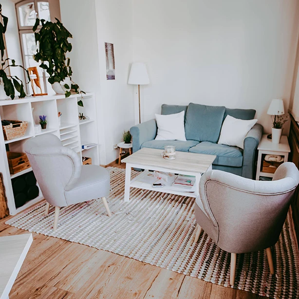 Gemütliche Atmosphäre für die Sitzungen